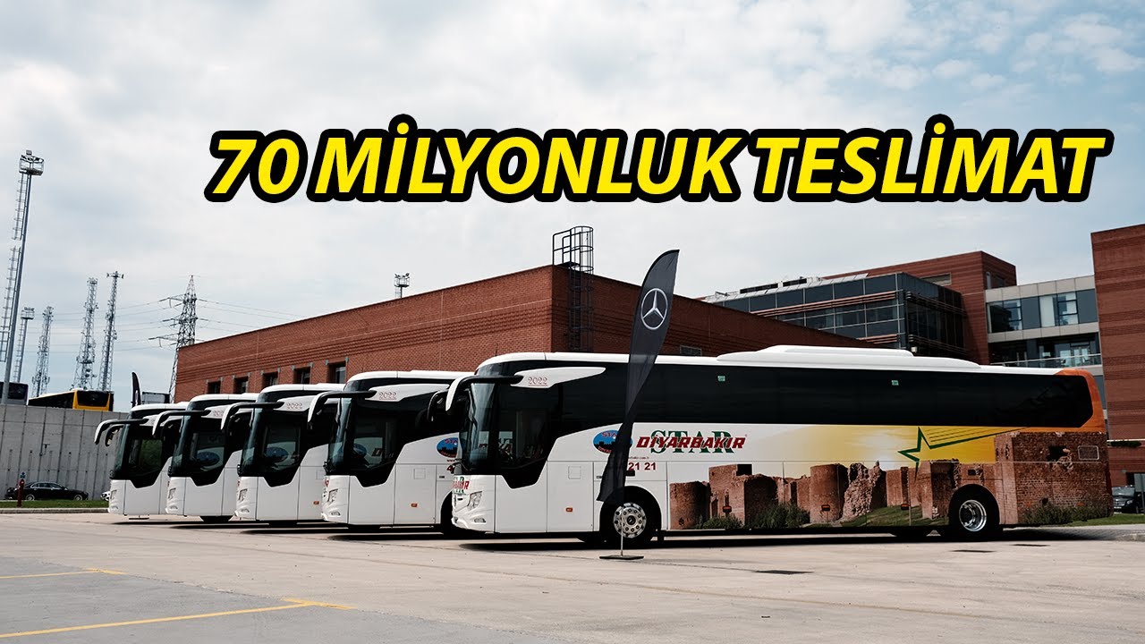 Tourismo 6 Milyon ! 12 Adet Otobüs Teslimatı #travego ve #tourismo