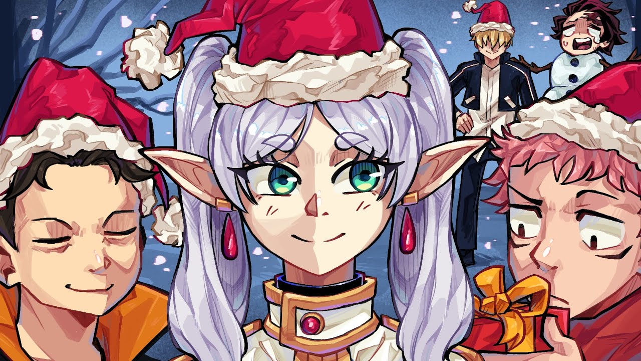 Frieren em uma aventura de natal(crossover)