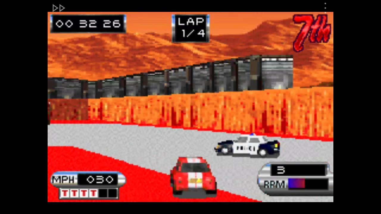 Cruis'n Velocity - Game Boy Advance (GBA.emu)