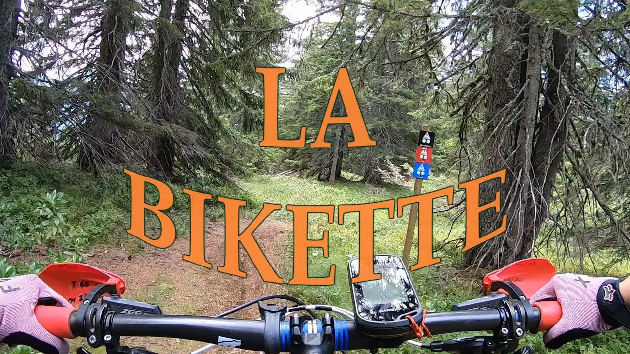 Descente Enduro La Bikette - Les Saisies (73) par VTT-a-2.fr