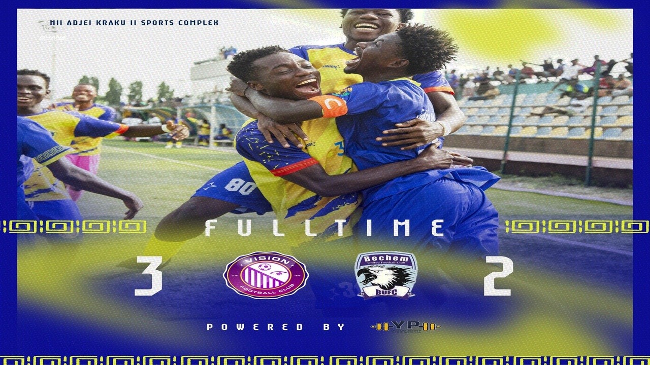 Match Highlights: Vision FC vs Bechem United FC (3-2) | Home Win | 2025-26 GPL Matchday 23