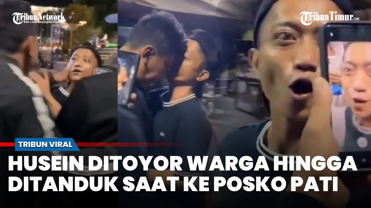 Drama Panas di Alun-alun Pati: Aktivis Ahmad Husein Ditanduk Hingga Nyaris Kena Bogem Mentah Massa