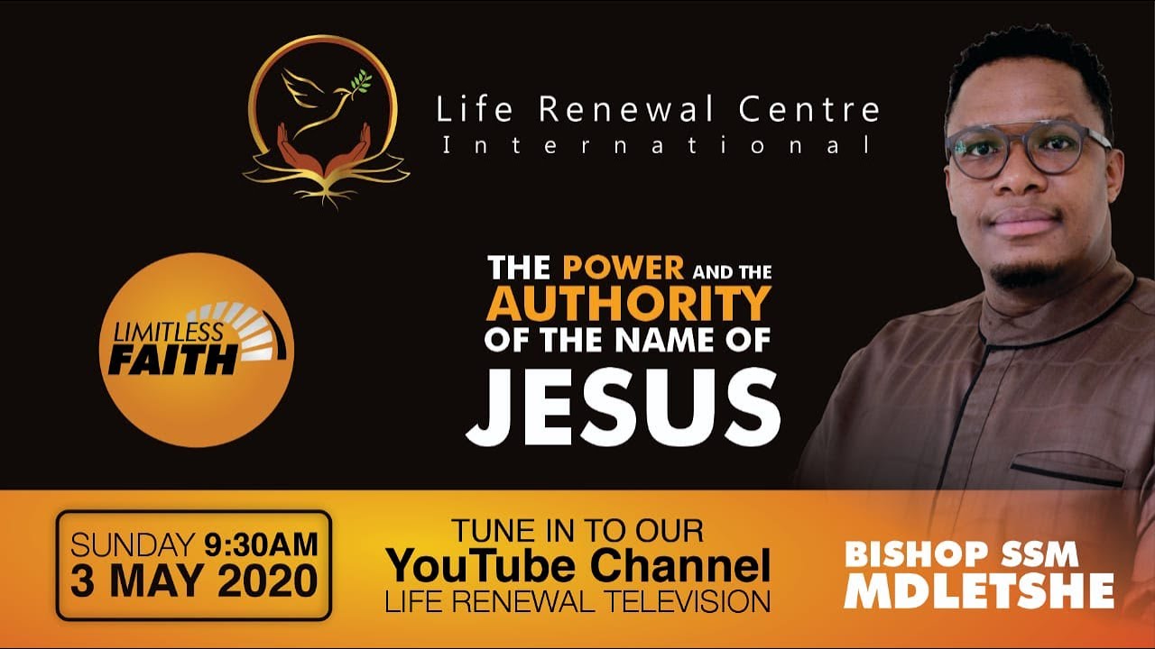 The power and authority in the name of Jesus. by bishop SSM MDLETSHE