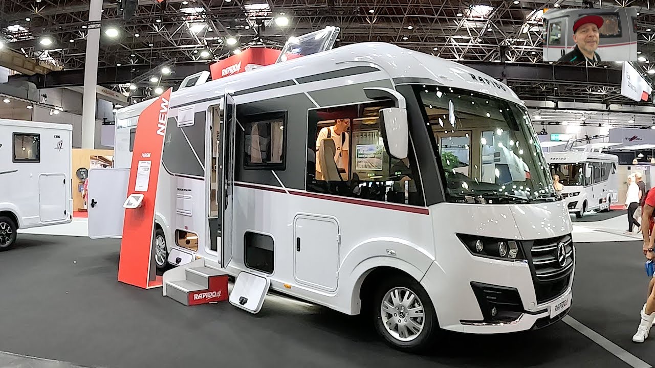 Rapido I 166 M Alde RV Camper Van motorhome 166M Camping car Mercedes walkaround and interior V2048