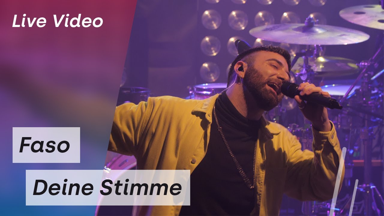 FASO - Deine Stimme (LIVE in Hannover)