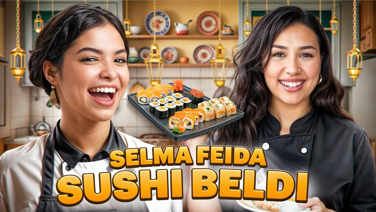 Kouzintek m3a Majdouline SELMA FEIDA - SUSHI 🍣 سوشي