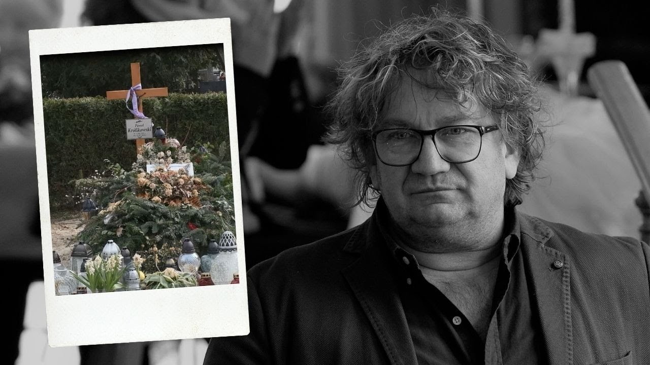 PAWEŁ KR&Oacute;LIKOWSKI ma nowy gr&oacute;b. Krzyż jak błyskawica