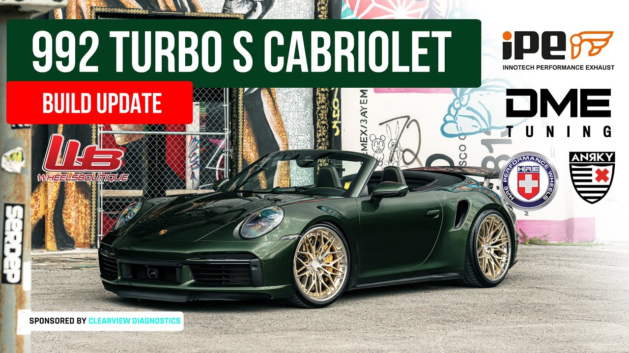 FASTEST PORSCHE 992 TURBO S CABRIOLET BUILD