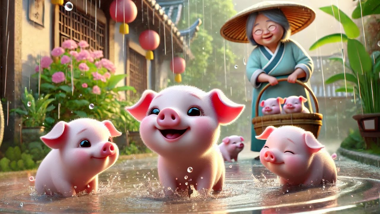 Con Heo Đất - Heo Con Vầy Nước - Nhạc Thiếu Nhi Vui Nhộn Cho B&eacute; Nhảy M&uacute;a Vui Ca Cả Ng&agrave;y