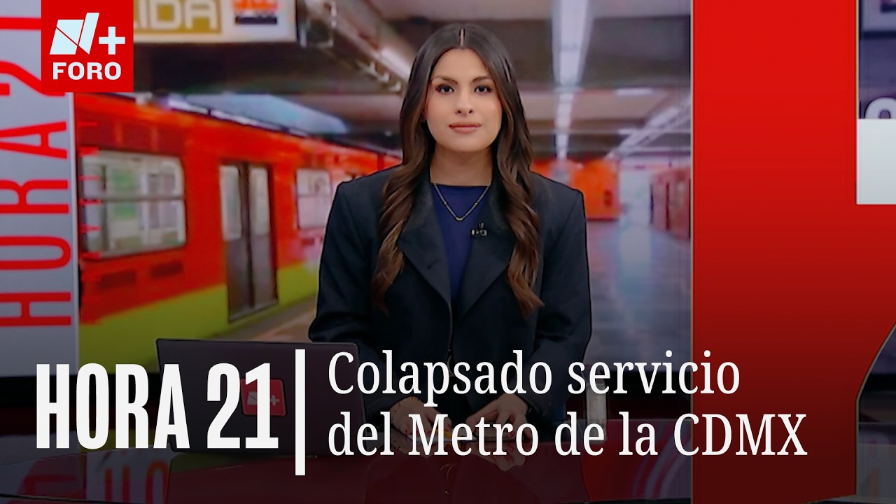 Servicio parcial por falla el&eacute;ctrica en L&iacute;nea 3 del Metro | Hora 21 - 15 de abril 2026