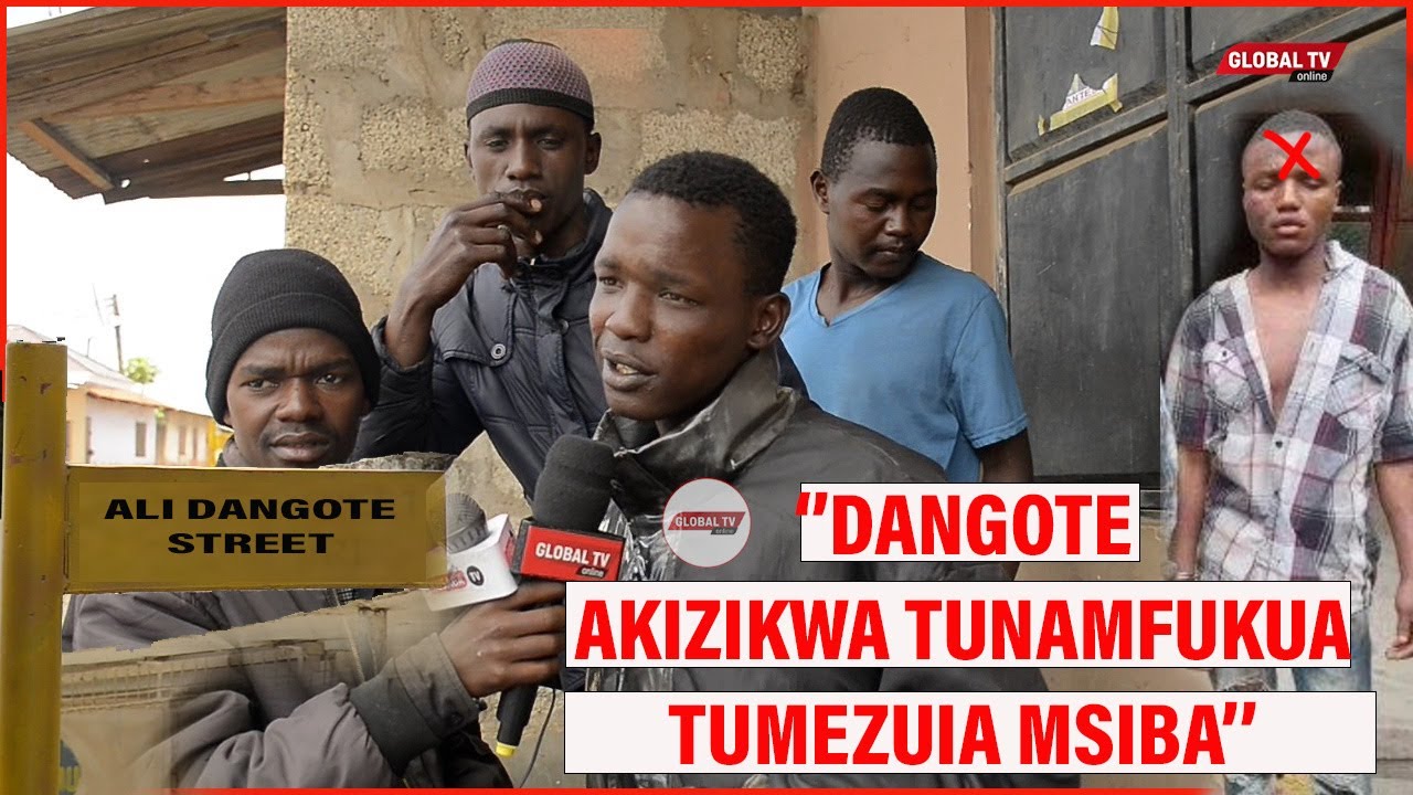 MTAANI KWA MUUAJI ALI DANGOTE WATAKA WAMNYWE SUPU RAFIKI ZAKE WASEMA AKIZIKWA WANAMFUKUA...