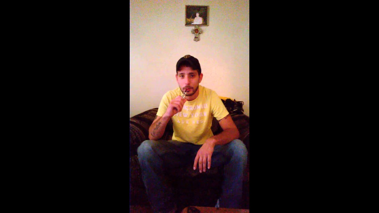 me vaping with banna fosters from mt baker vapor,
