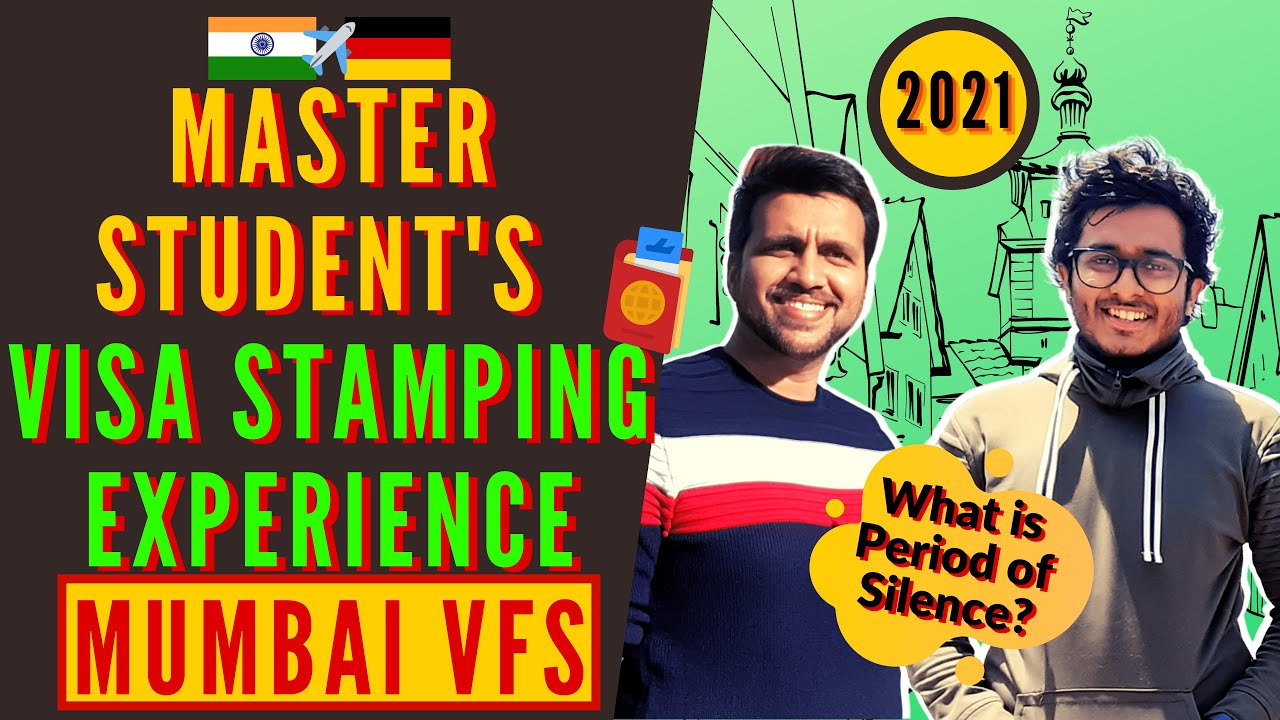 Germany Student Visa process for Indian | Visa Stamping | German Visa | Student Visa | Mumbai VFS