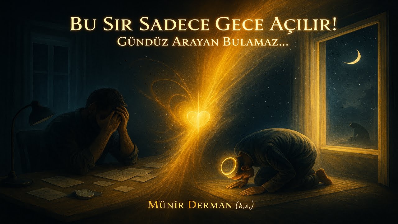 Bu Sır Sadece Gece Açılır! Gündüz Arayan Bulamaz... (Münir Derman (k.s.))