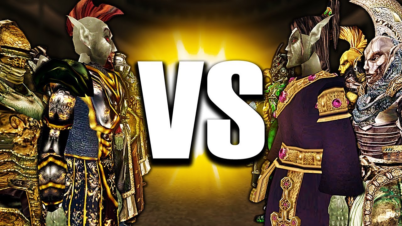 House Redoran vs Tribunal Temple | Morrowind NPC Battle