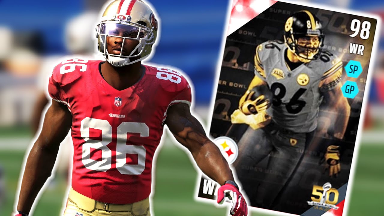 HOW MANY TOUCHDOWNS!?!? 98OVR HINES WARD IS A HACKER! (Madden Ultimate Team)