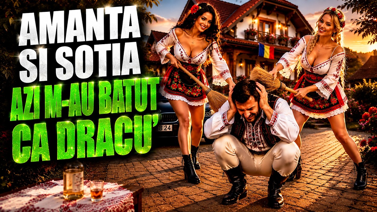 Etno Puls Romania✅Amanta si sotia azi m-au batut ca dracu`