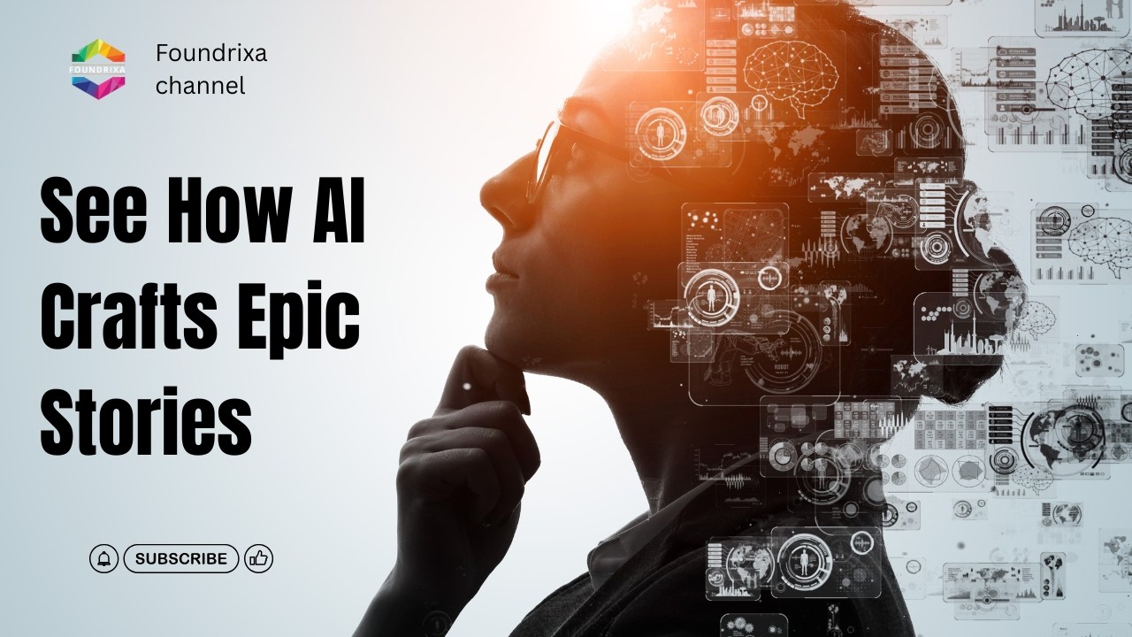 AI Storytelling Revolution | Cinematic Visual Update 🚀🎬 | Foundrixa Pakistan