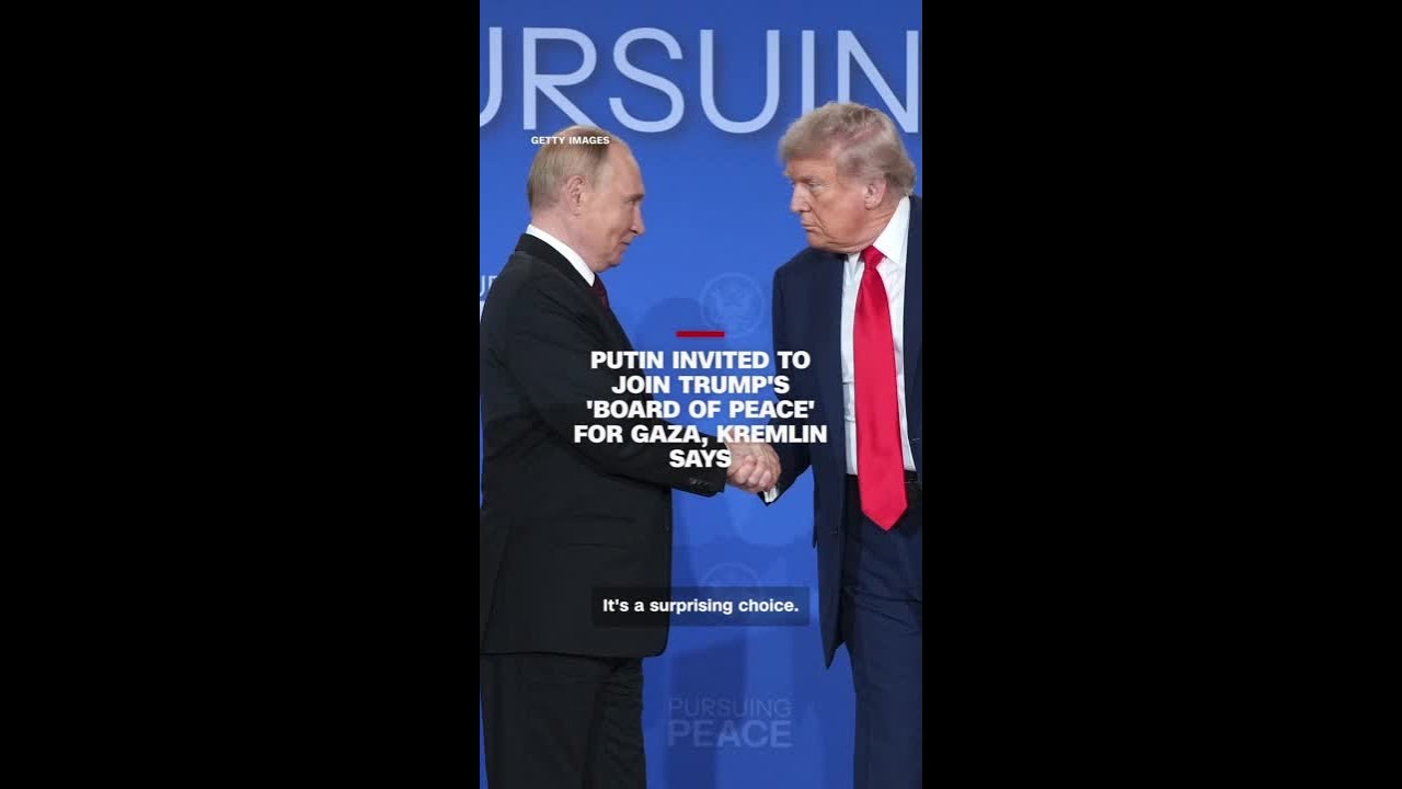 Trump invites Putin to 'Board of Peace'