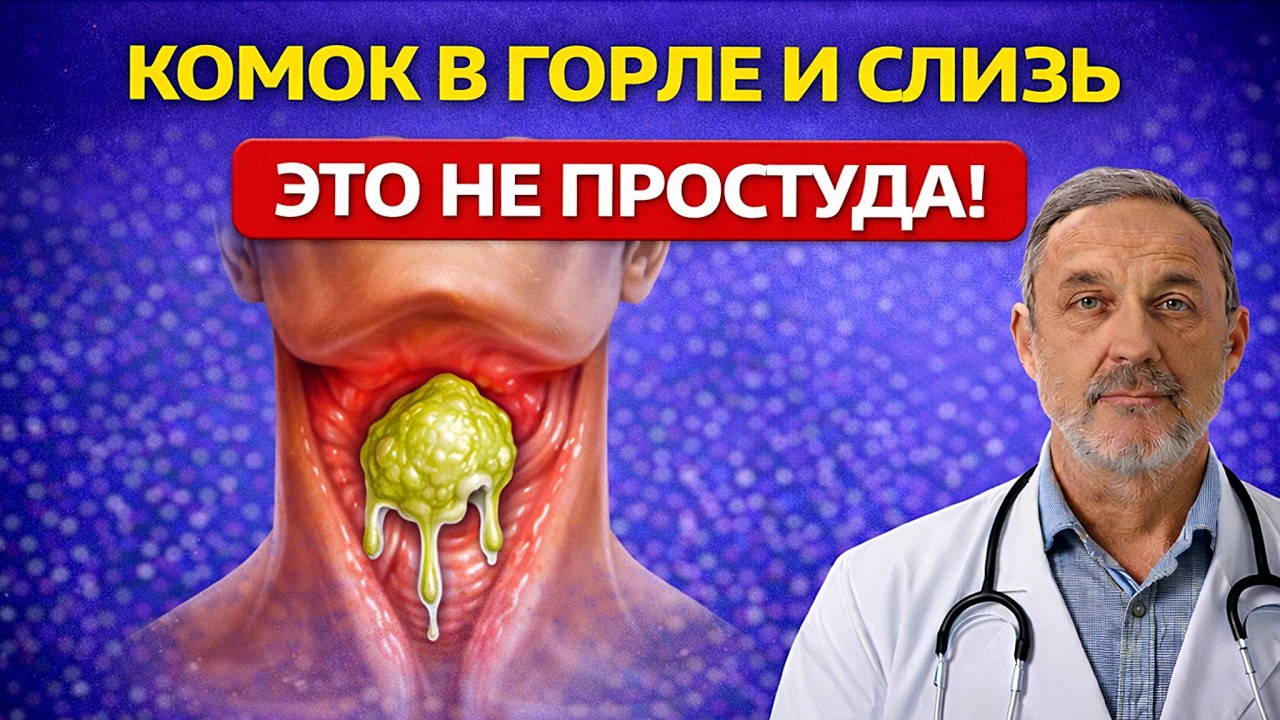 Изжоги нет, а слизь есть? Как „тихий рефлюкс“ незаметно разрушает горло и голос