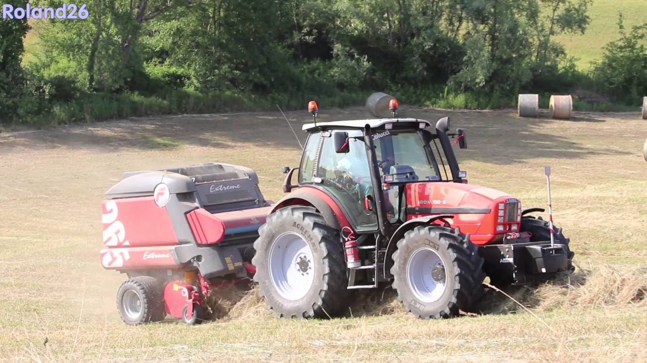 Pressatura Fieno 2016 :Same Iron 150 S + Feraboli Extreme 265