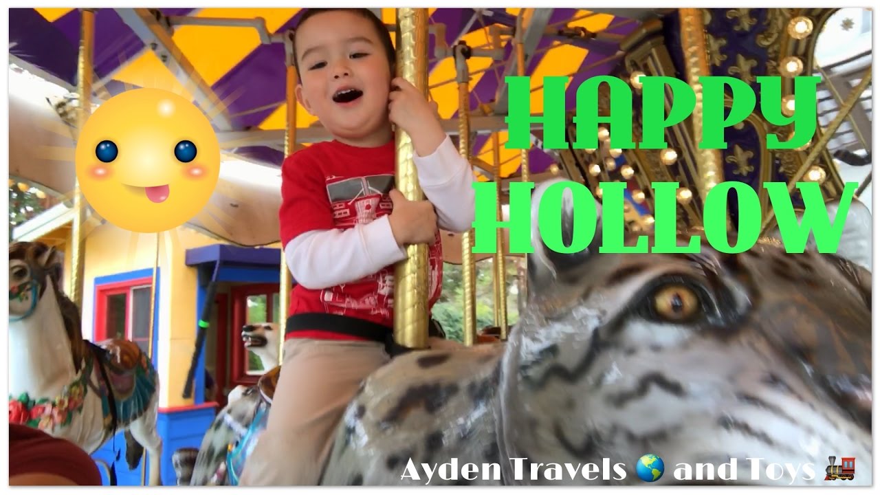 HAPPY HOLLOW PARK AND ZOO | Fun Kids Amusement Park Playground | Rides Rollercoasters | Petting Zoo
