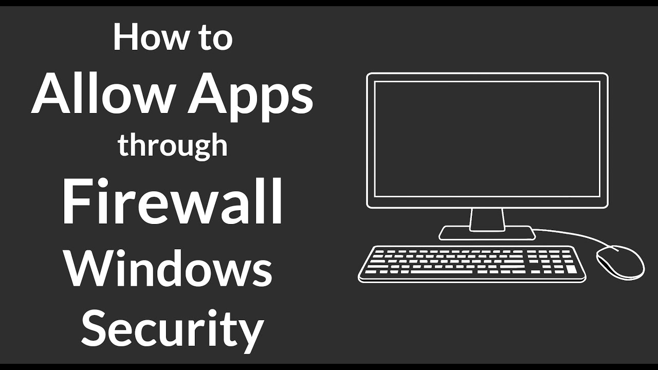 How to Allow Apps Through Firewall and Windows Defender Security | Add Exception and Exclusion on PC