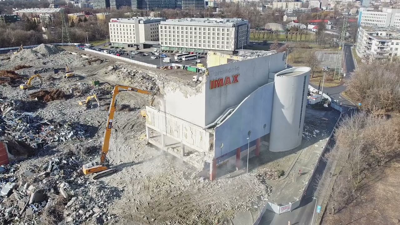 Plaza - Rozbiórka Centrum Handlowego