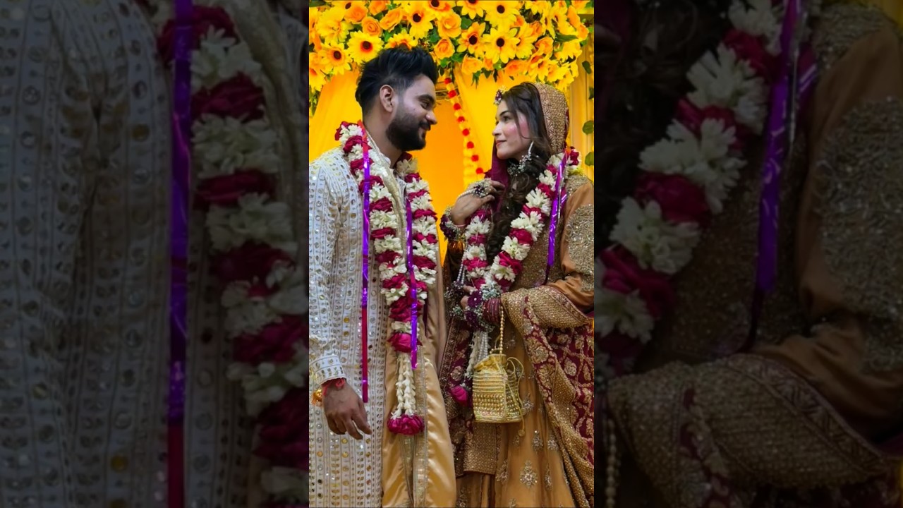 Zeeshida ki wedding post #youtubeshorts #trending #reels #couplegoals