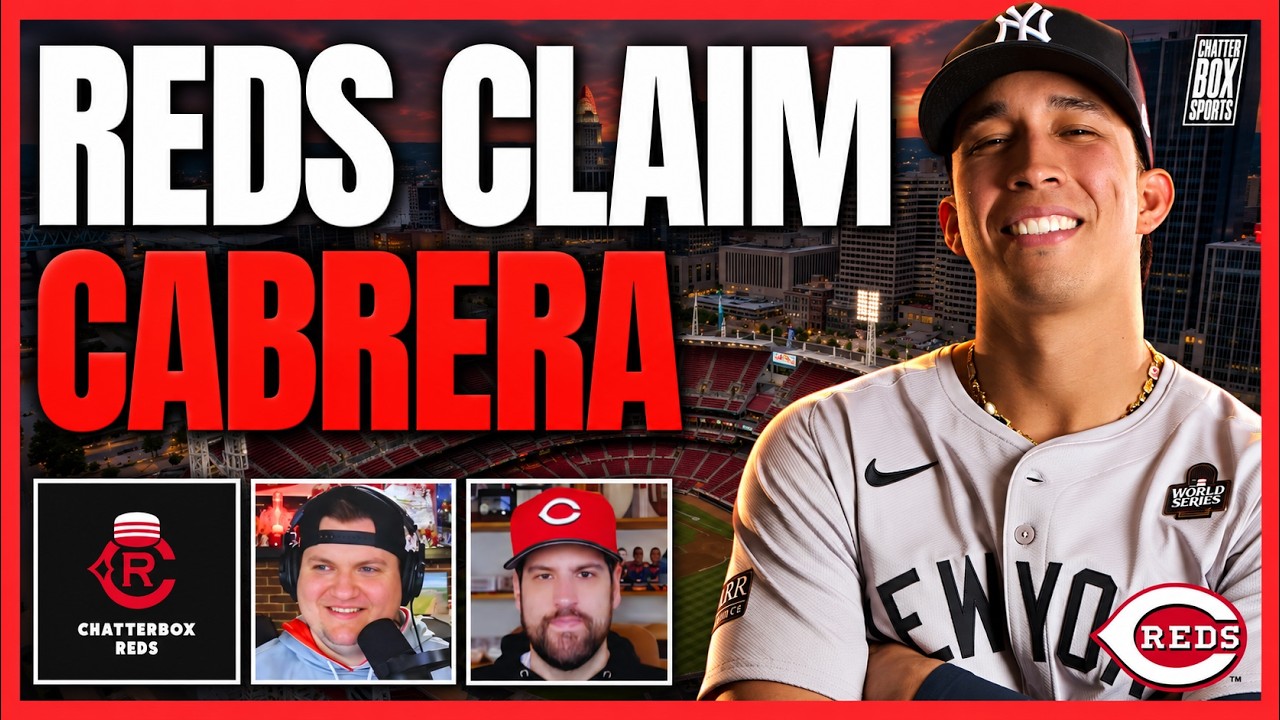 СРОЧНЫЕ НОВОСТИ: Cincinnati Reds забирают Освальдо Кабреру из New York Yankees | Слухи и лучшие м...