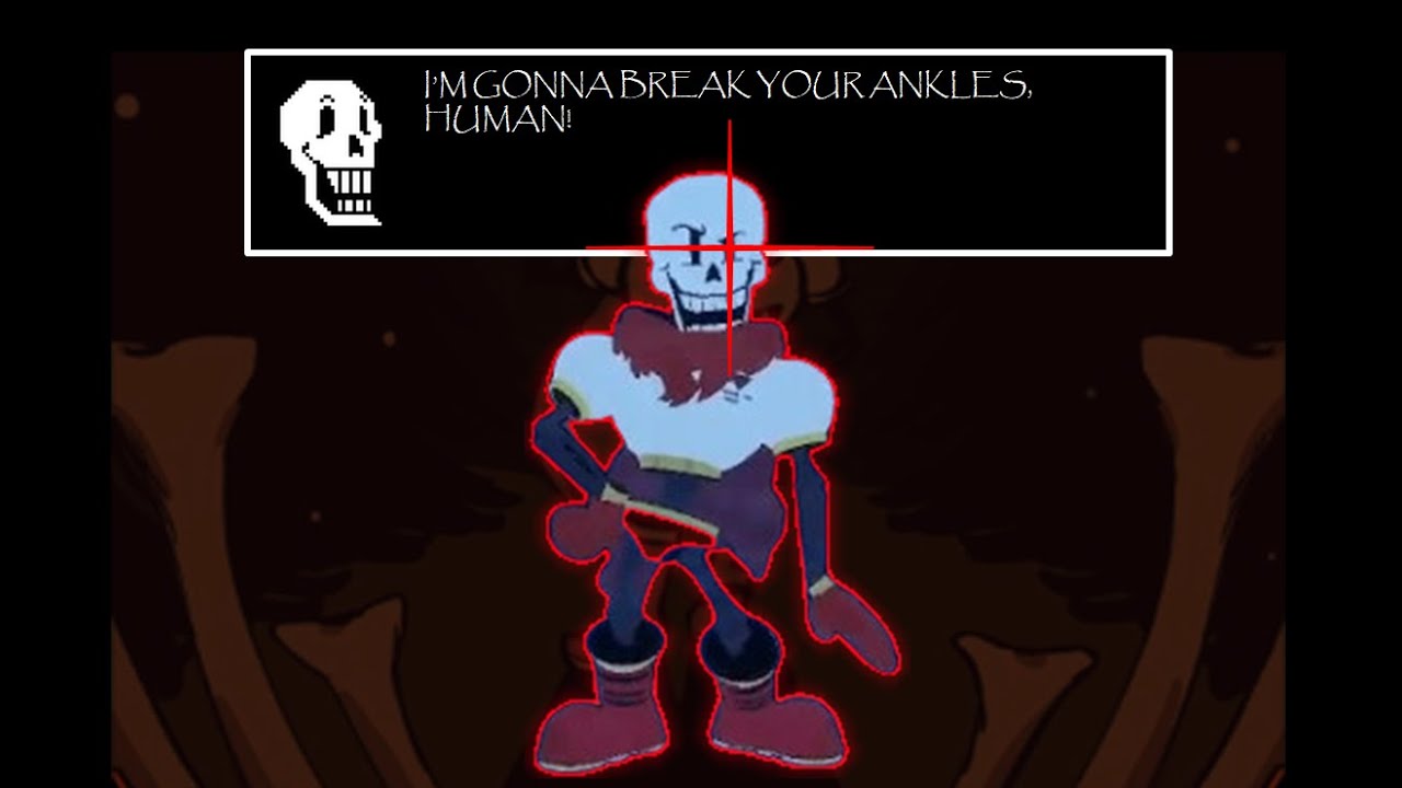 proof that papyrus is OP [ undertale final showdown]