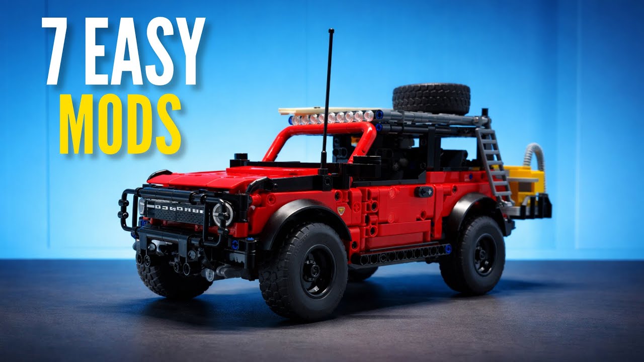 Customization & MODs to LEGO Technic Ford Bronco