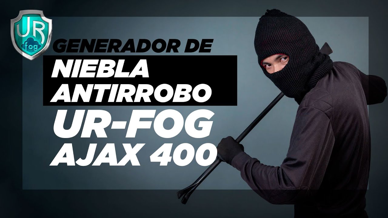 Generador de niebla antirrobo UR FOG Ajax 400