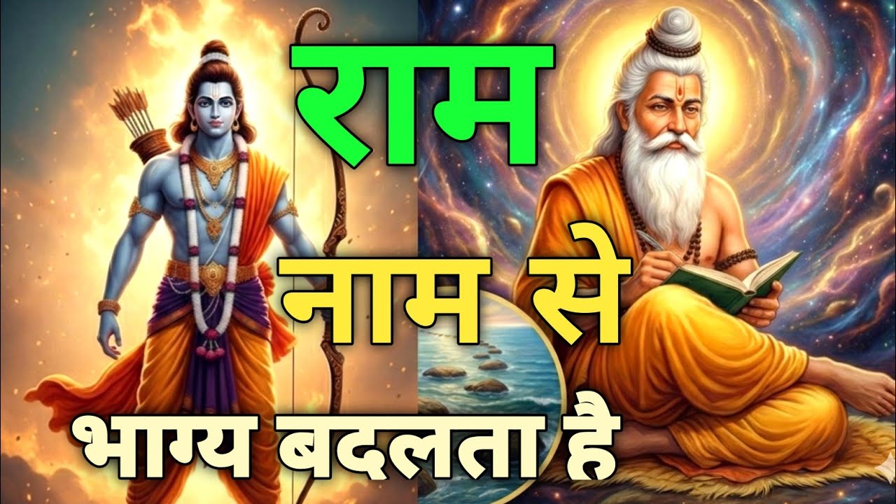 भाग्य से भी बड़ा कौन?भक्ति से भाग्य सुधारें।जानिए राम नाम की असली शक्ति