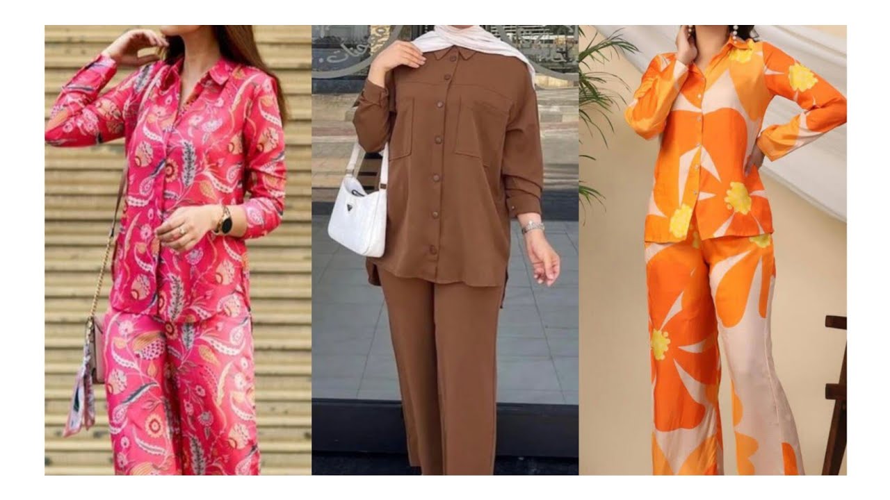 طريقة تفصيل شوميز chemise ملابس النساء 👌 الموديل الأكتر طلبا💯كل تفاصيل الكول شميز والمرد✂️موديل تركي