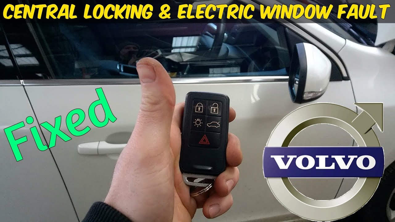 Volvo S60 Central Locking & Electric Windows Not Working