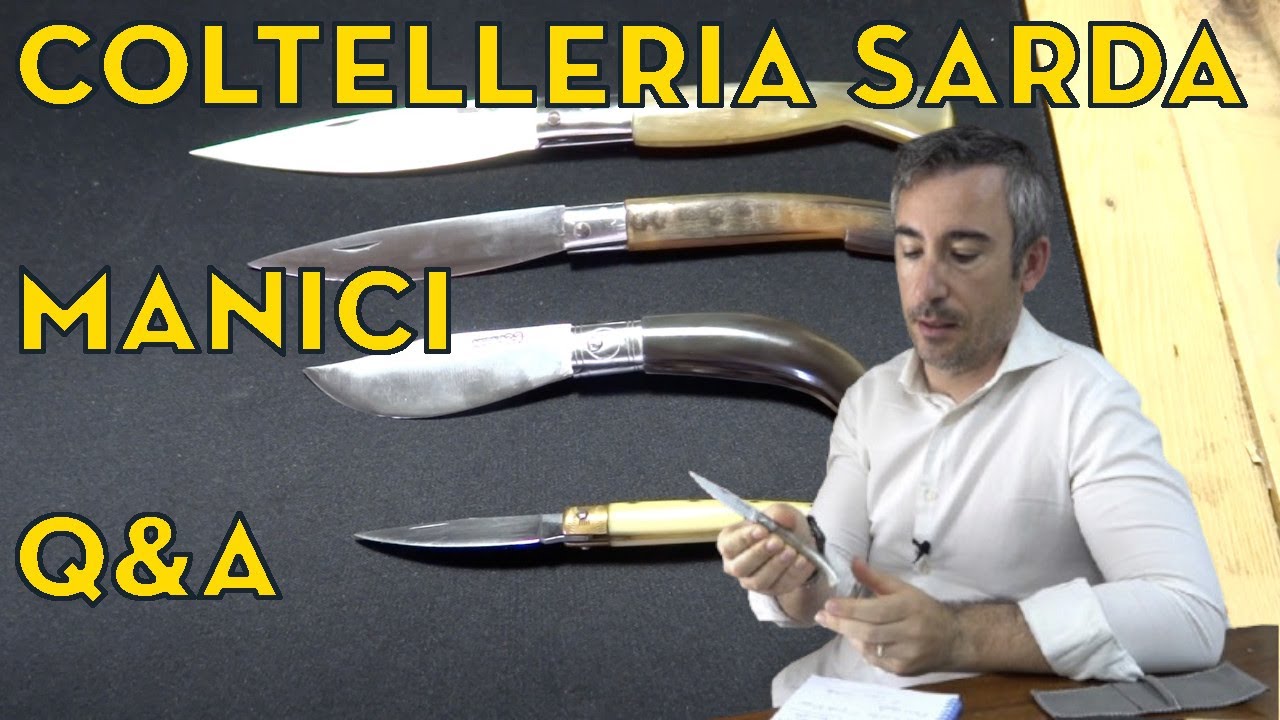 Q&A Coltelleria sarda: Evoluzione dei manici dei coltelli.
