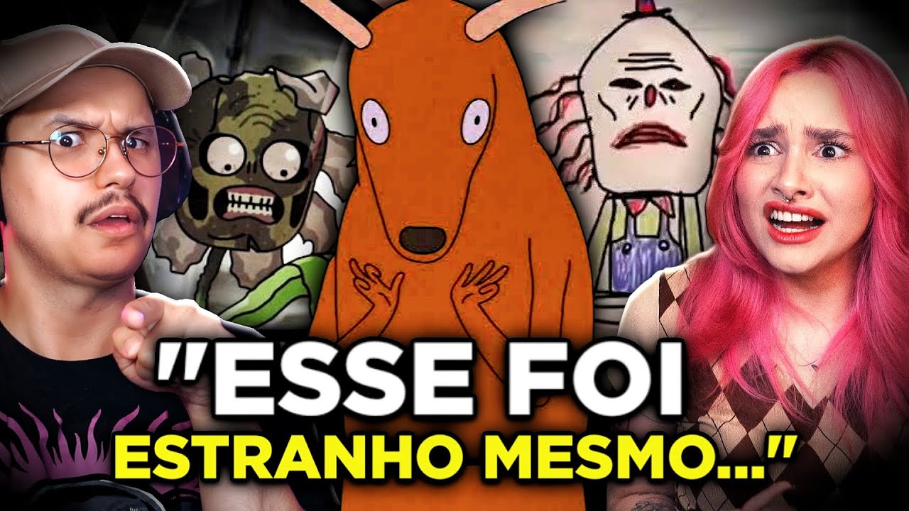 Conhecendo os epis&oacute;dios Bizarros de DESENHOS famosos! | React Eu Hipe
