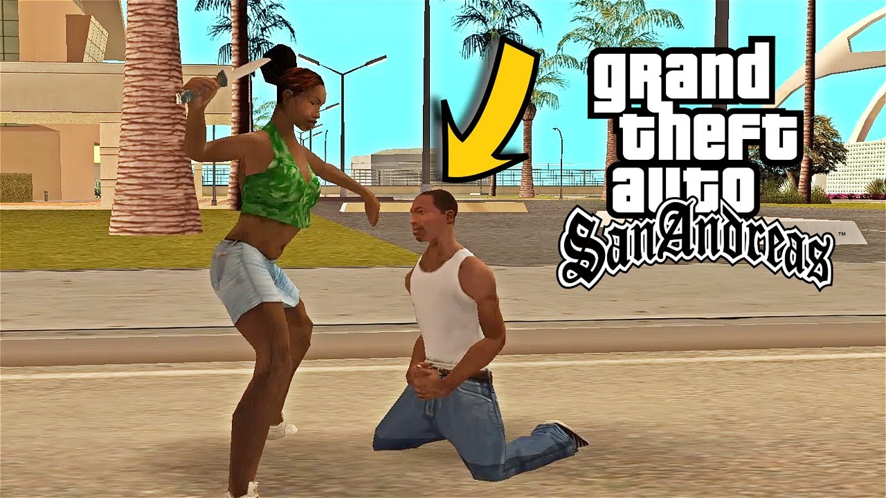 What If Everything's Messed Up In GTA San Andreas? YTP