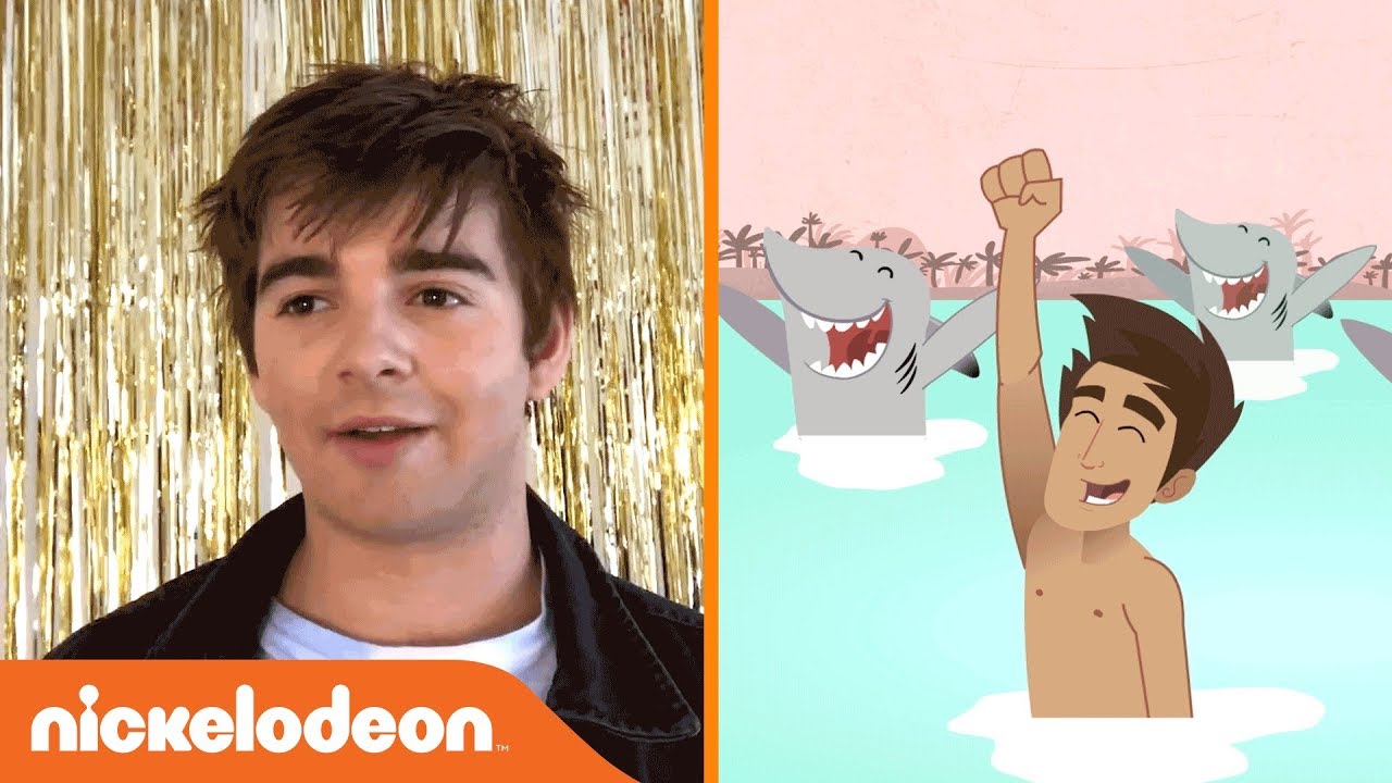 Jack Griffo&rsquo;s Draw My Story: 'Swimming w/ Sharks!' | The Thundermans | Nick