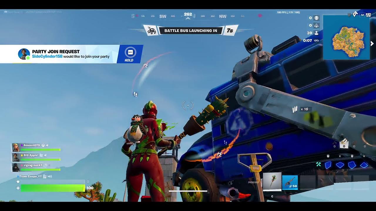 Fortnite live stream playing with viewers