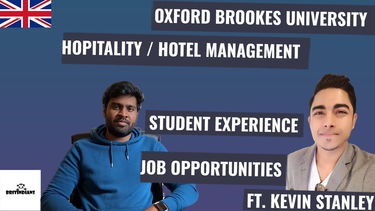 Hospitality / Hotel Management in UK| Student Experience | Oxford Brookes University review |