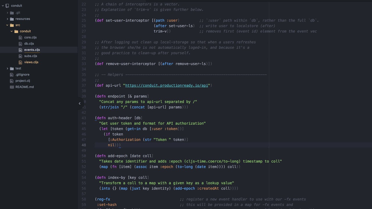 Atom for Clojure - Look and Feel