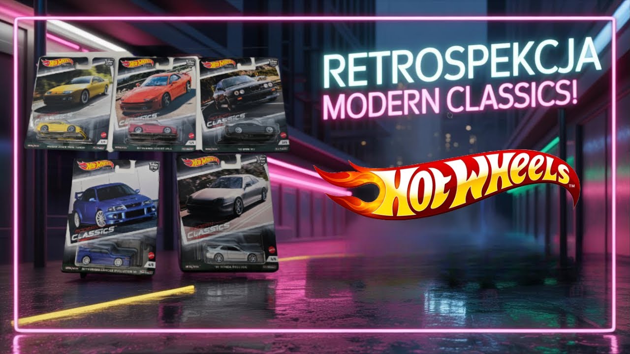 RETROSPEKCJA HOT WHEELS MODERN CLASSICS  – 5 BESTII Z LAT 90!  | PKM #33