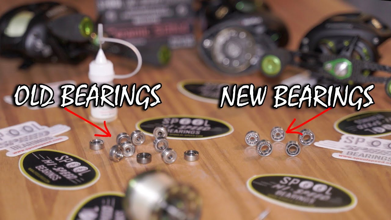 How to Install Spool Hi-Speed Bearings in a Baitcaster (PISCIFUN PHANTOM)