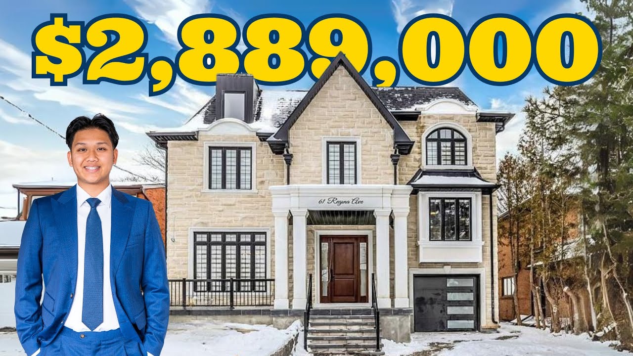 Inside a STUNNING $2.8 Million Dollar Luxury Custom Built Listing In Toronto | Toronto Real Estate