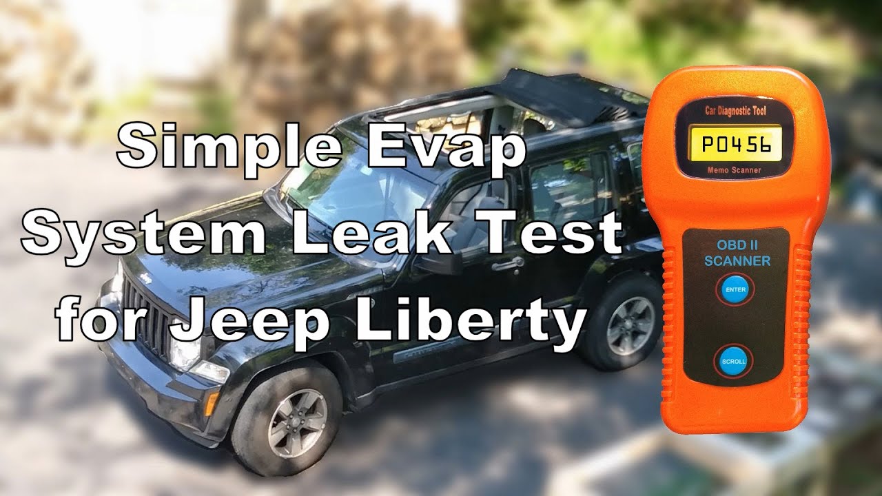Simple Tests for Evap System Leak Check Engine Code P0442 P0455 P0456 Jeep Liberty Dodge Nitro 2008