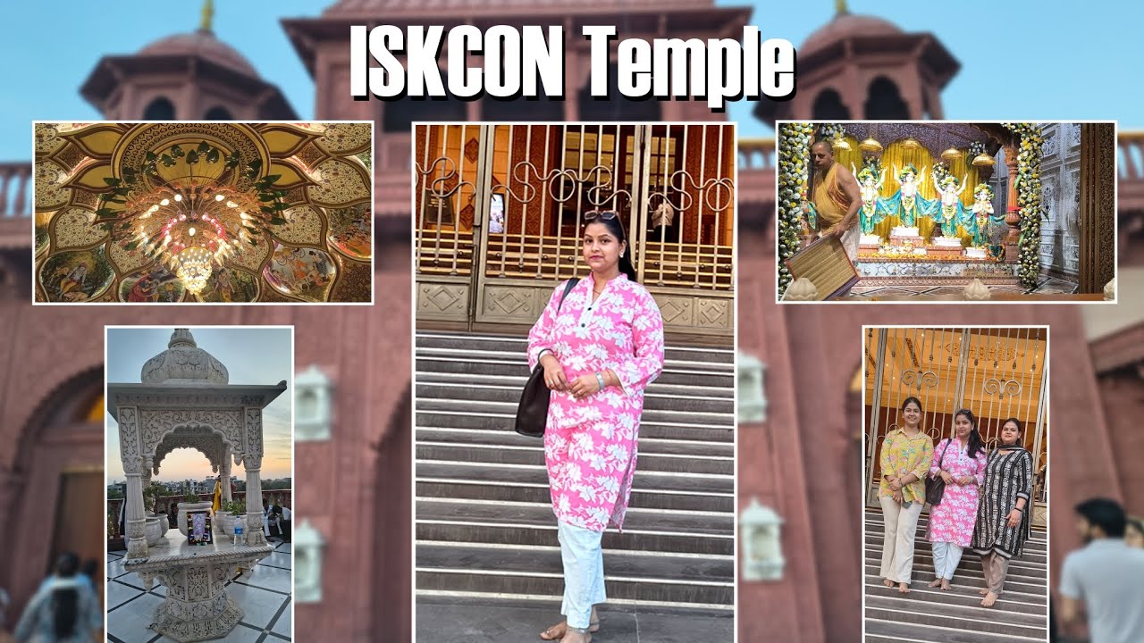 Iskcon mandir gye bhot maja aya bhot acha tha ♥️👍🫶