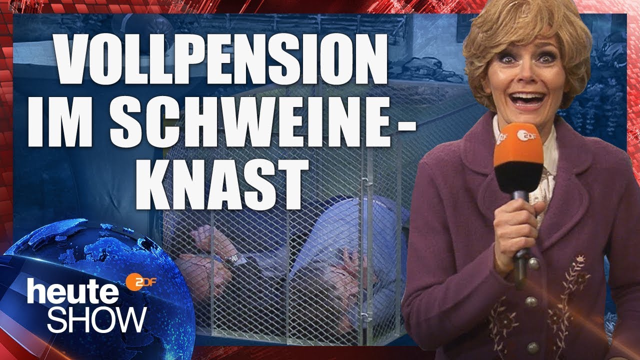 Massentierhaltung: Ferien auf dem Riesenbauernhof (Martina Hill) | heute-show vom 26.01.2018