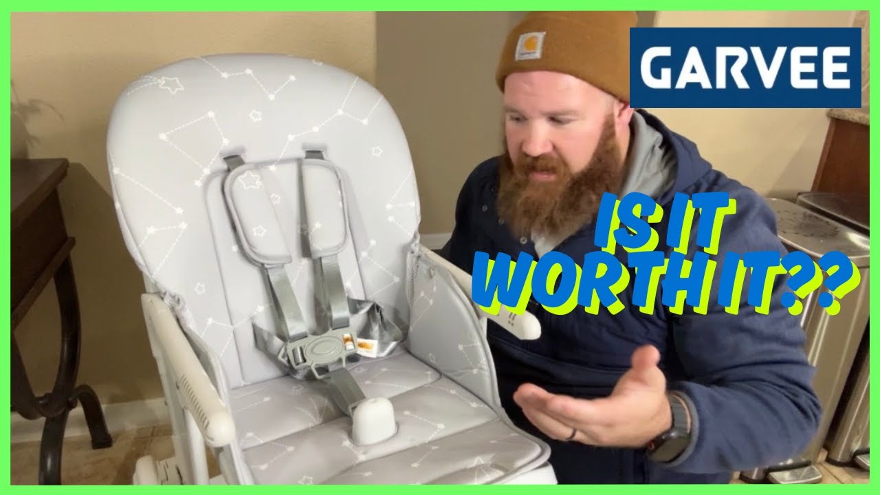 👶 Garvee Baby High Chair Review | Foldable High Chair Setup